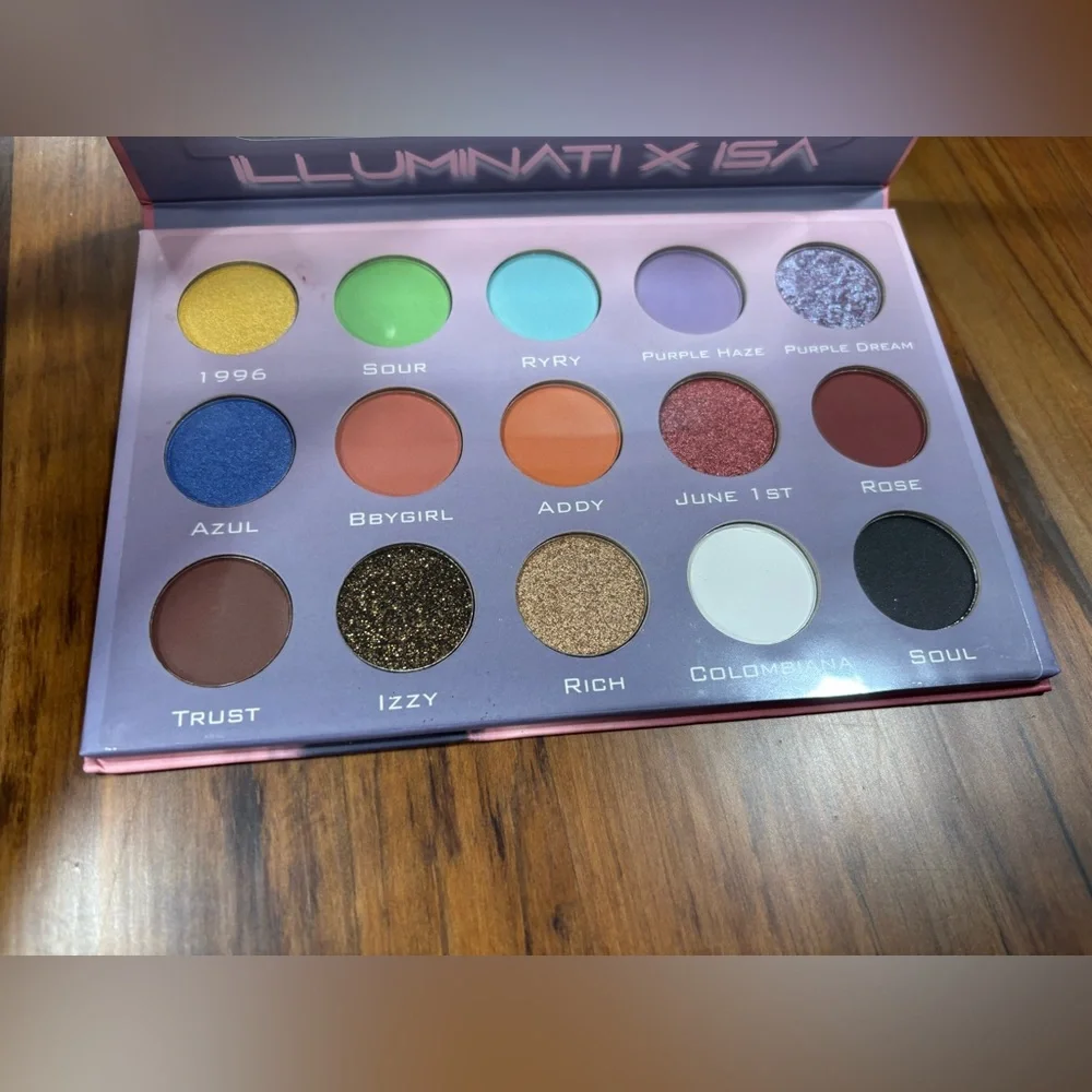 ILLUMINATI x ISA Eyeshadow Palette NEW